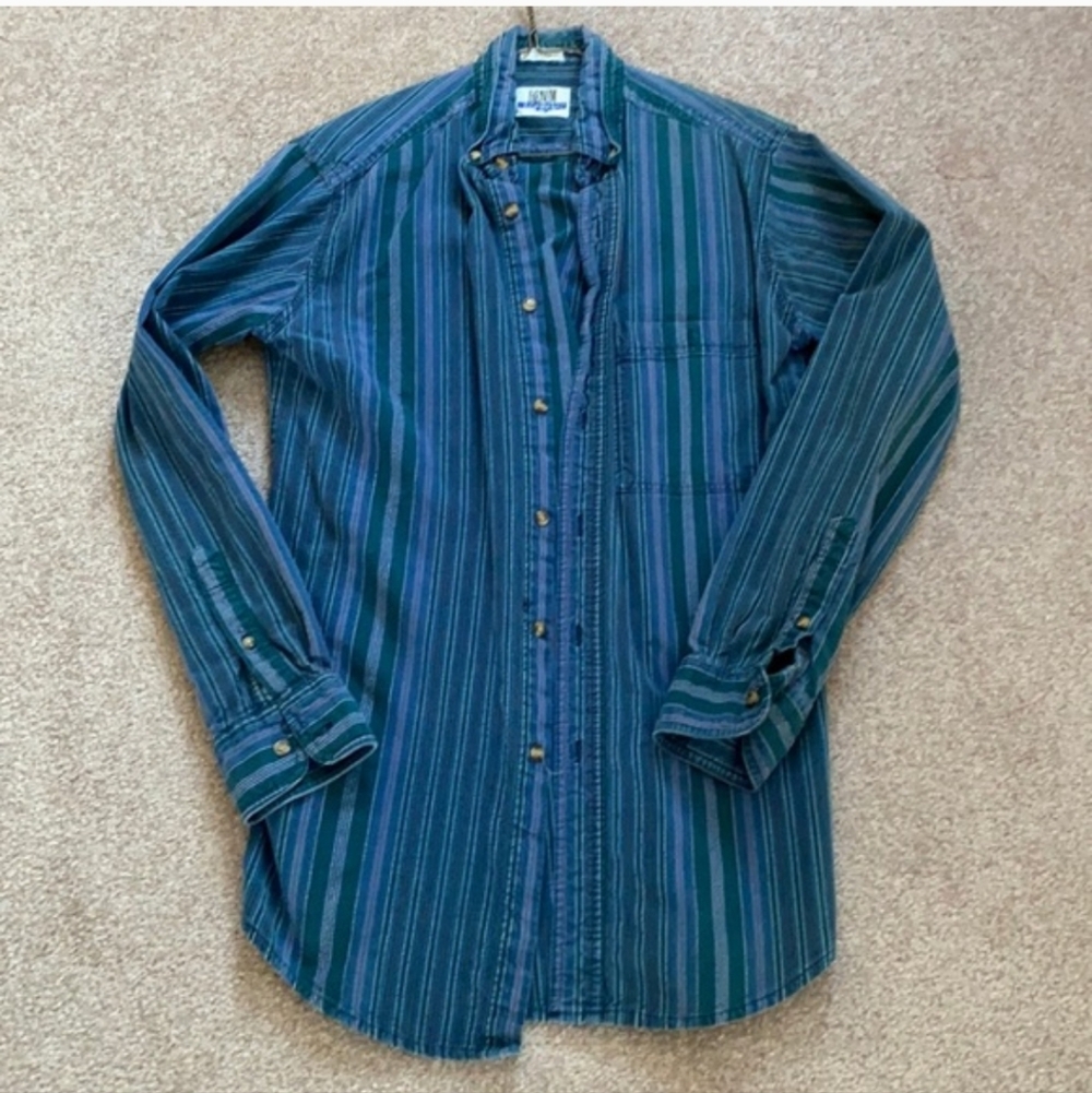 Vintage Oversized Button Up Shirt